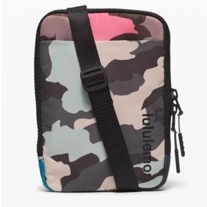 Lululemon Easy Access Crossbody Bag in Heritage Camo Guava Pink HawaiI